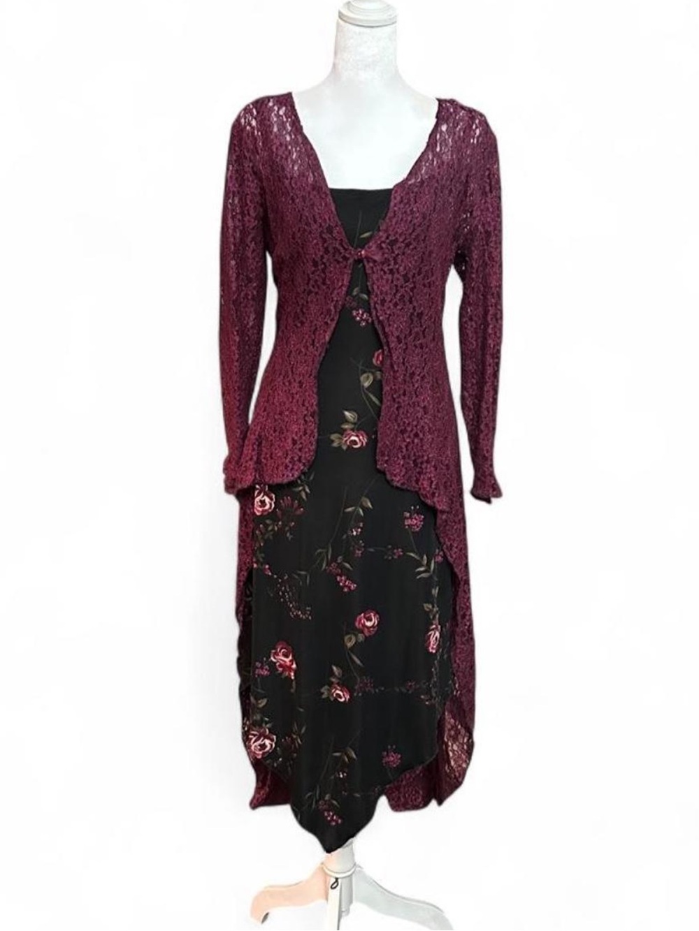 90s grunge dark bohemian whimsygoth dress practical magic